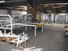 Dan-List Dowel Boring Machine's under construction in our factory Langaa, Denmark.