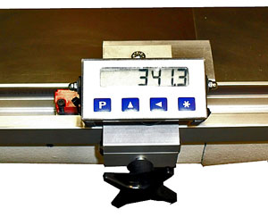 Morso Model NF / NFX with manually operated digital measuring scale